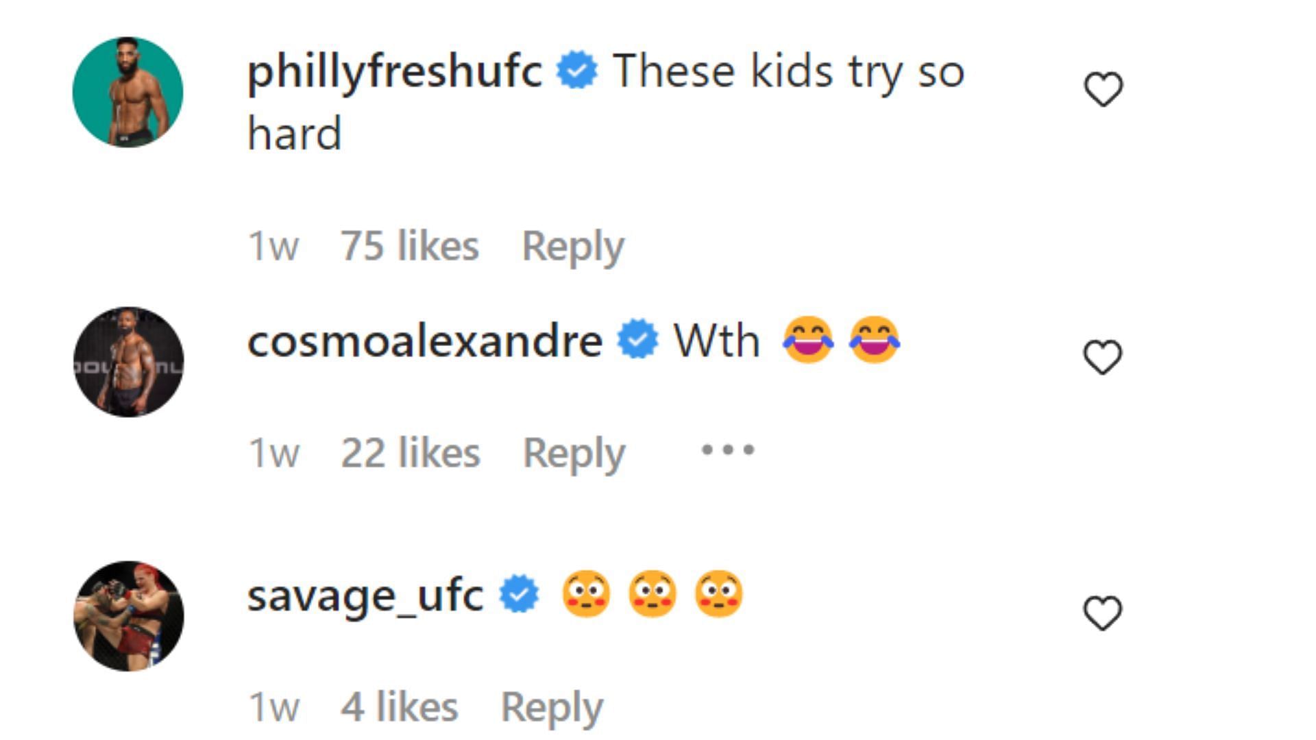 Pros react to fighter pulling out his tooth during a face-off